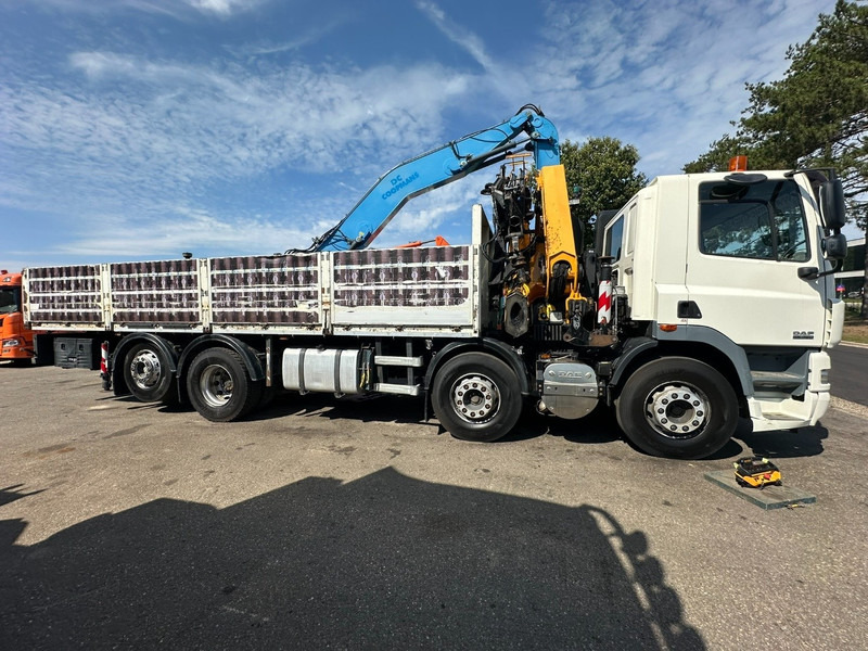 DAF CF 85.360 8x2 + CRANE (25m!) EFFER 305 6S + JIB 4S + ROTATOR - PLATORM 7m60 - LIFT + STEERING AXLE - EURO 5 - BE - Camión caja abierta, Camión grúa: foto 4 DAF CF 85.360 8x2 + CRANE (25m!) EFFER 305 6S + JIB 4S + ROTATOR - PLATORM 7m60 - LIFT + STEERING AXLE - EURO 5 - BE - Camión caja abierta, Camión grúa: foto 4