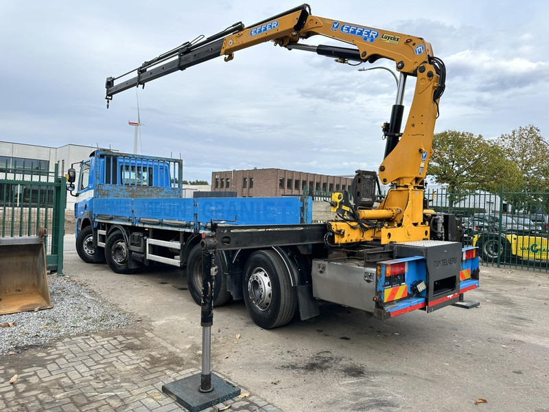 Camión grúa DAF CF 85.360 8x2 PLATFORM 7m35 + CRANE EFFER 165-3S + RADIO - MANUAL GEARBOX ZF - EURO 5 - BE TRUCK: foto 6