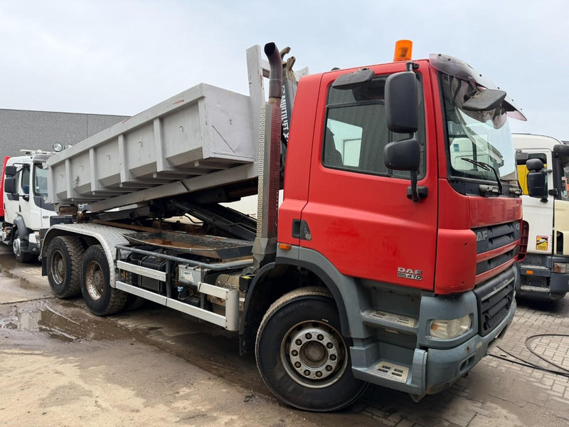 DAF CF 85.410 6x4 HOOKLIFT HIAB MULTILIFT - MANUAL ZF - EURO 4 - STEEL SPRING / BLATT / LAMES - BIG AXLES / HUB REDUCTION - BE TRUCK - Camión multibasculante: foto 1 DAF CF 85.410 6x4 HOOKLIFT HIAB MULTILIFT - MANUAL ZF - EURO 4 - STEEL SPRING / BLATT / LAMES - BIG AXLES / HUB REDUCTION - BE TRUCK - Camión multibasculante: foto 1