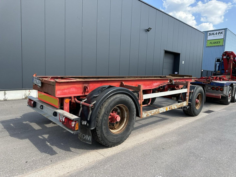 DEOM - SCHMIT R202P 2-AS CONTAINER TRANSPORT - BPW - GOEDE BANDEN - LUCHTVERING - BELGISCHE PAPIEREN - Remolque portacontenedore/ Intercambiable: foto 2 DEOM - SCHMIT R202P 2-AS CONTAINER TRANSPORT - BPW - GOEDE BANDEN - LUCHTVERING - BELGISCHE PAPIEREN - Remolque portacontenedore/ Intercambiable: foto 2