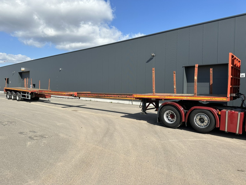 Faymonville T5AZG 48T - 28m! TELEMAX / TELETRAILER - 3 HYDR STEERING AXLES - BPW - BELGIAN REGISTRATION - Semirremolque plataforma/ Caja abierta: foto 1 Faymonville T5AZG 48T - 28m! TELEMAX / TELETRAILER - 3 HYDR STEERING AXLES - BPW - BELGIAN REGISTRATION - Semirremolque plataforma/ Caja abierta: foto 1