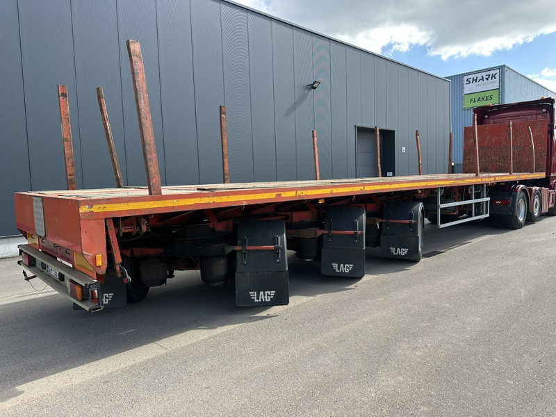 Faymonville T5AZG 48T - 28m! TELEMAX / TELETRAILER - 3 HYDR STEERING AXLES - BPW - BELGIAN REGISTRATION - Semirremolque plataforma/ Caja abierta: foto 5 Faymonville T5AZG 48T - 28m! TELEMAX / TELETRAILER - 3 HYDR STEERING AXLES - BPW - BELGIAN REGISTRATION - Semirremolque plataforma/ Caja abierta: foto 5