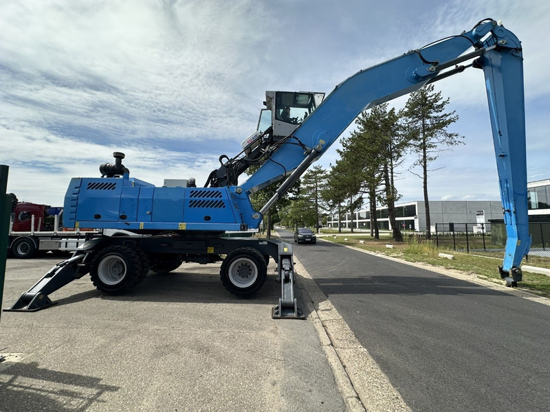 Excavadora de ruedas Fuchs TEREX MHL 360 OVERSLAGKRAAN / MATERIAL HANDLER / UMSCHLAGBAGGER - TOP ZUSTAND: foto 8