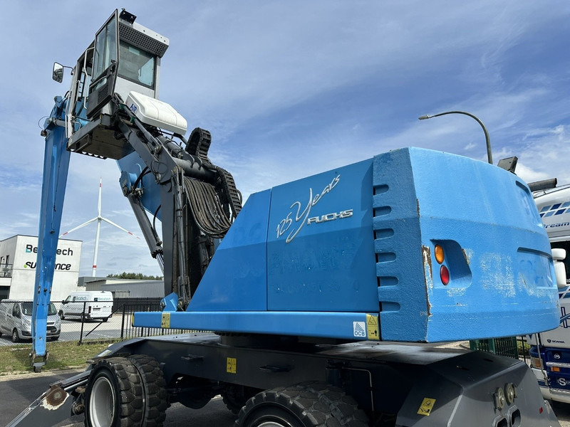 Excavadora de ruedas Fuchs TEREX MHL 360 OVERSLAGKRAAN / MATERIAL HANDLER / UMSCHLAGBAGGER - TOP ZUSTAND: foto 19