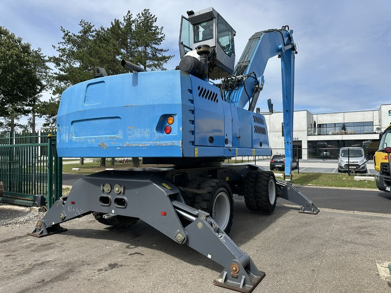 Excavadora de ruedas Fuchs TEREX MHL 360 OVERSLAGKRAAN / MATERIAL HANDLER / UMSCHLAGBAGGER - TOP ZUSTAND: foto 6