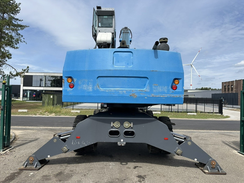 Excavadora de ruedas Fuchs TEREX MHL 360 OVERSLAGKRAAN / MATERIAL HANDLER / UMSCHLAGBAGGER - TOP ZUSTAND: foto 14