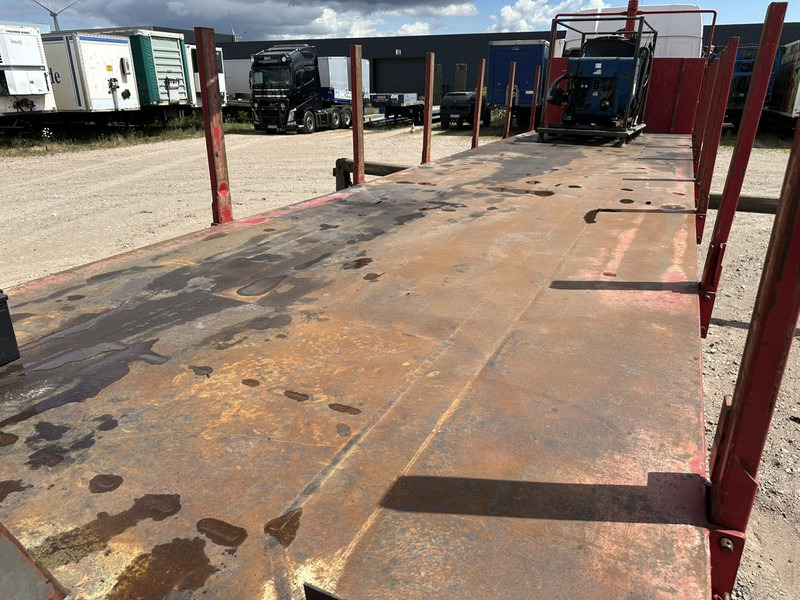 Semirremolque plataforma/ Caja abierta Kwb 2-AXLES PLATFORM + CRANE + HIAB 377 E-4 HIPRO + JIB 100X-3 + RADIO + ROTATOR - SAF axles - AIR SUSPENISION - BELGIAN REG.: foto 15