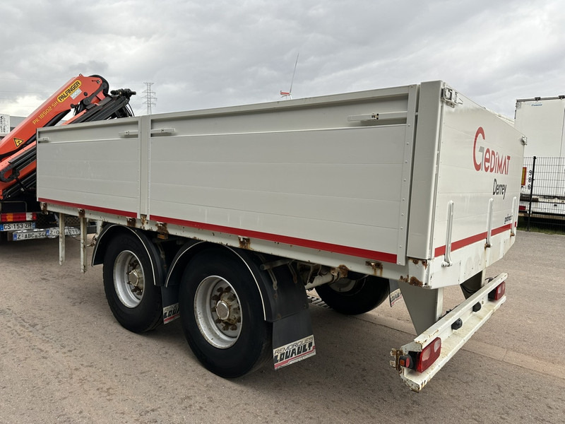 Louault 14T - 2 AXLES PLATFORM 5m05 + ALU SIDEBOARDS - ROR AXLES - STEEL SPRING / BLADVERING - NICE CONDITION - Remolque plataforma/ Caja abierta: foto 4 Louault 14T - 2 AXLES PLATFORM 5m05 + ALU SIDEBOARDS - ROR AXLES - STEEL SPRING / BLADVERING - NICE CONDITION - Remolque plataforma/ Caja abierta: foto 4