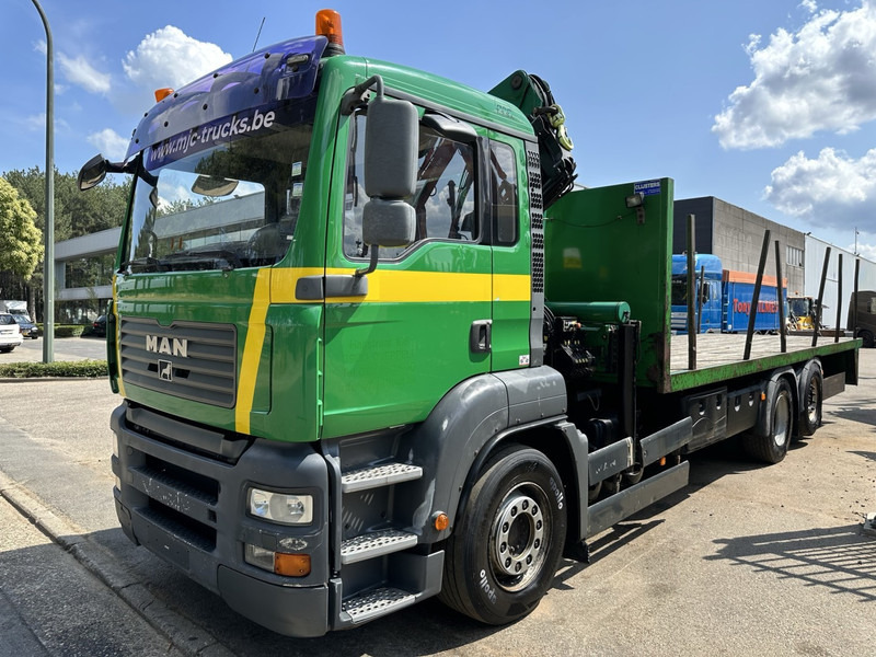 MAN TGA 26.360 6X2 BL + CRANE PALFINGER PK 18500 (4x) - LIFT + STEERING AXLE - PLATFORM 7m75 - MANUAL GEARBOX - Camión grúa: foto 4 MAN TGA 26.360 6X2 BL + CRANE PALFINGER PK 18500 (4x) - LIFT + STEERING AXLE - PLATFORM 7m75 - MANUAL GEARBOX - Camión grúa: foto 4