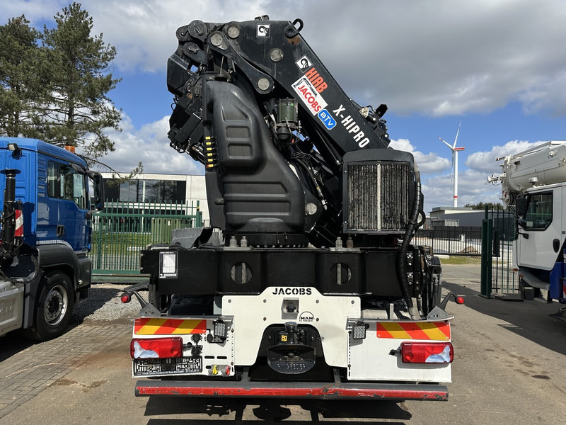 Camión caja abierta, Camión grúa MAN TGX 35.420 8x4-4 TRIDEM PRTISCHE 6m40 + KRAN (26m!) HIAB X-HIPRO 408 E-5 + JIB 100X-5  - *306.245km* - BE TRUCK: foto 20
