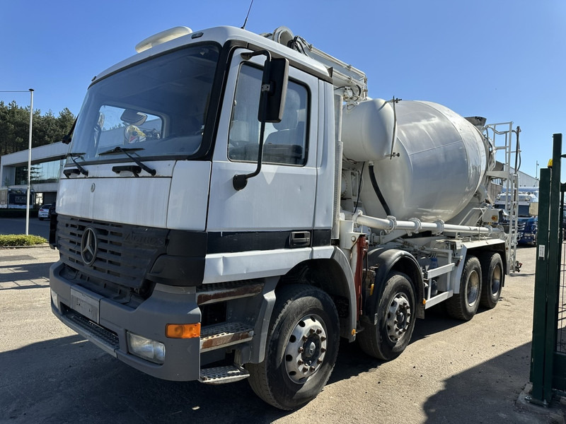 Mercedes-Benz ACTROS 3235 8x4 PUMI SCHWING - MIXER + PUMP - STEEL SPRING / HUB REDUCTION - AP ACHSEN - Bomba de hormigón: foto 2 Mercedes-Benz ACTROS 3235 8x4 PUMI SCHWING - MIXER + PUMP - STEEL SPRING / HUB REDUCTION - AP ACHSEN - Bomba de hormigón: foto 2