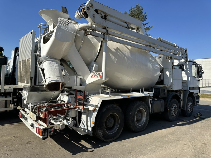 Mercedes-Benz ACTROS 3235 8x4 PUMI SCHWING - MIXER + PUMP - STEEL SPRING / HUB REDUCTION - AP ACHSEN - Bomba de hormigón: foto 4 Mercedes-Benz ACTROS 3235 8x4 PUMI SCHWING - MIXER + PUMP - STEEL SPRING / HUB REDUCTION - AP ACHSEN - Bomba de hormigón: foto 4