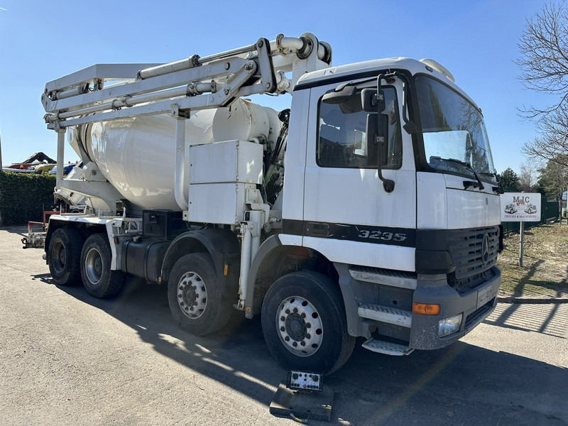 Mercedes-Benz ACTROS 3235 8x4 PUMI SCHWING - MIXER + PUMP - STEEL SPRING / HUB REDUCTION - AP ACHSEN - Bomba de hormigón: foto 1 Mercedes-Benz ACTROS 3235 8x4 PUMI SCHWING - MIXER + PUMP - STEEL SPRING / HUB REDUCTION - AP ACHSEN - Bomba de hormigón: foto 1