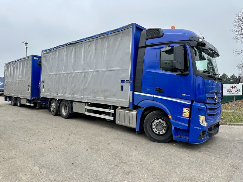 Mercedes-Benz Actros 2645 6x2 105m³ JUMBO + RETARDER + KRAN PALFINGER PK 19.001 SLD (4x) + RADIO - *FULL AIR* - FRIGO - EURO 6 - SAF AXLES - BELGIAN TRUCK - Camión caja cerrada, Camión grúa: foto 1 Mercedes-Benz Actros 2645 6x2 105m³ JUMBO + RETARDER + KRAN PALFINGER PK 19.001 SLD (4x) + RADIO - *FULL AIR* - FRIGO - EURO 6 - SAF AXLES - BELGIAN TRUCK - Camión caja cerrada, Camión grúa: foto 1