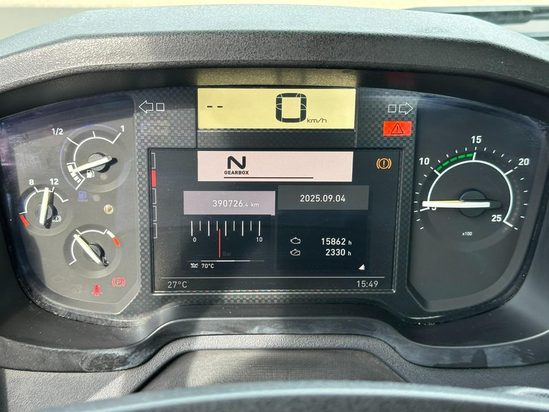 Camión multibasculante, Camión grúa Renault C460 8x4 HOOKLIFT + (19m!) CRANE HIAB 288 E-6 HIDUO - RADIO - 5/6 F - STEEL SPRING / HUB REDUCTION - BE TRUCK: foto 12