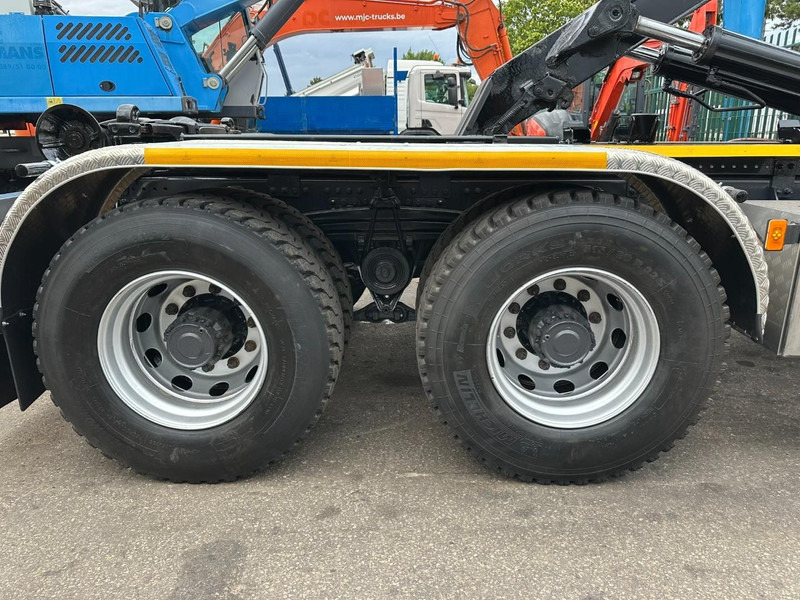 Camión multibasculante, Camión grúa Renault C460 8x4 HOOKLIFT + (19m!) CRANE HIAB 288 E-6 HIDUO - RADIO - 5/6 F - STEEL SPRING / HUB REDUCTION - BE TRUCK: foto 7