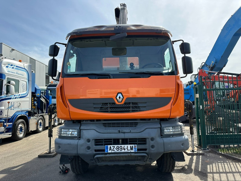 Renault KERAX 380 DXI 6x4 TIPPER + CRANE HIAB 144 B-3 - RADIO - *246.000km* - RETARDER - BORDMATIC - EURO 5 - Camión volquete, Camión grúa: foto 2 Renault KERAX 380 DXI 6x4 TIPPER + CRANE HIAB 144 B-3 - RADIO - *246.000km* - RETARDER - BORDMATIC - EURO 5 - Camión volquete, Camión grúa: foto 2