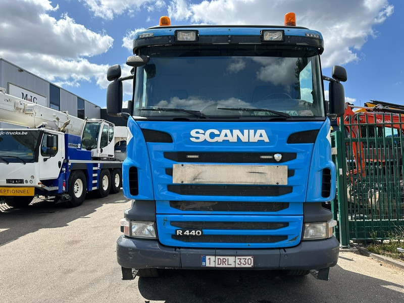Scania G440 8x4 PRITSCHE + (25m!) KRAN PALFINGER PK78002 SH G 8x + WINCH - PLATFORM 6m25 - SCHALT - AP ACHSEN - BLATT - EURO 5 - BELGISCHE - Camión caja abierta, Camión grúa: foto 3 Scania G440 8x4 PRITSCHE + (25m!) KRAN PALFINGER PK78002 SH G 8x + WINCH - PLATFORM 6m25 - SCHALT - AP ACHSEN - BLATT - EURO 5 - BELGISCHE - Camión caja abierta, Camión grúa: foto 3