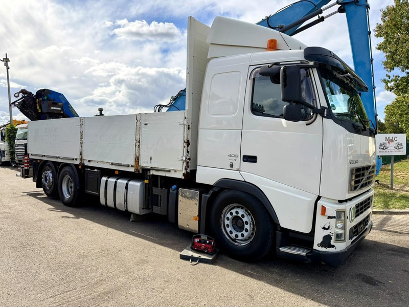 Volvo FH 420 6X2 PRITSCHE + (20m!) KRAN PALFINGER PK29002 E (6x) 5/6 F - *FULL AIR* - 379.000km - EURO 5 - PLATFORM 6m75 - LIFT + STEERING AXLE - I SHIFT - BE TRUCK - Camión caja abierta, Camión grúa: foto 1 Volvo FH 420 6X2 PRITSCHE + (20m!) KRAN PALFINGER PK29002 E (6x) 5/6 F - *FULL AIR* - 379.000km - EURO 5 - PLATFORM 6m75 - LIFT + STEERING AXLE - I SHIFT - BE TRUCK - Camión caja abierta, Camión grúa: foto 1