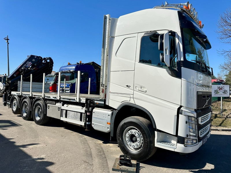 Volvo FH 420 8x4 TRIDEM + KRAAN HIAB 408 E-8 HIPRO + WINCH - 63.000km ONLY - CREWCAB 4 SEATER - PLATFORM 7m - TOP CONDITION - Camión grúa: foto 2 Volvo FH 420 8x4 TRIDEM + KRAAN HIAB 408 E-8 HIPRO + WINCH - 63.000km ONLY - CREWCAB 4 SEATER - PLATFORM 7m - TOP CONDITION - Camión grúa: foto 2