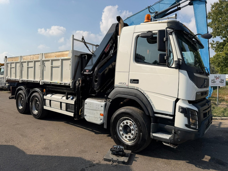 Volvo FMX 460 6x4 PRITSCHE + KRAN HIAB 244 E-5 HIPRO - ROTATOR - RADIO - *349.000km* - EURO 6 - 13T AXLES - BE TRUCK - Camión caja abierta, Camión grúa: foto 1 Volvo FMX 460 6x4 PRITSCHE + KRAN HIAB 244 E-5 HIPRO - ROTATOR - RADIO - *349.000km* - EURO 6 - 13T AXLES - BE TRUCK - Camión caja abierta, Camión grúa: foto 1