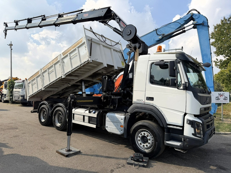 Volvo FMX 460 6x4 PRITSCHE + KRAN HIAB 244 E-5 HIPRO - ROTATOR - RADIO - *349.000km* - EURO 6 - 13T AXLES - BE TRUCK - Camión caja abierta, Camión grúa: foto 2 Volvo FMX 460 6x4 PRITSCHE + KRAN HIAB 244 E-5 HIPRO - ROTATOR - RADIO - *349.000km* - EURO 6 - 13T AXLES - BE TRUCK - Camión caja abierta, Camión grúa: foto 2