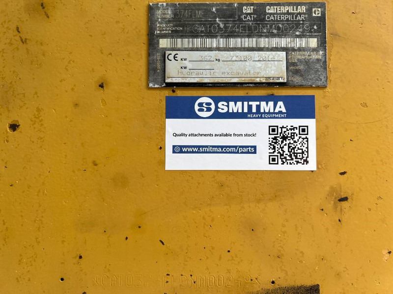 Excavadora de cadenas Cat 374FL ME | U/C 70%!: foto 7