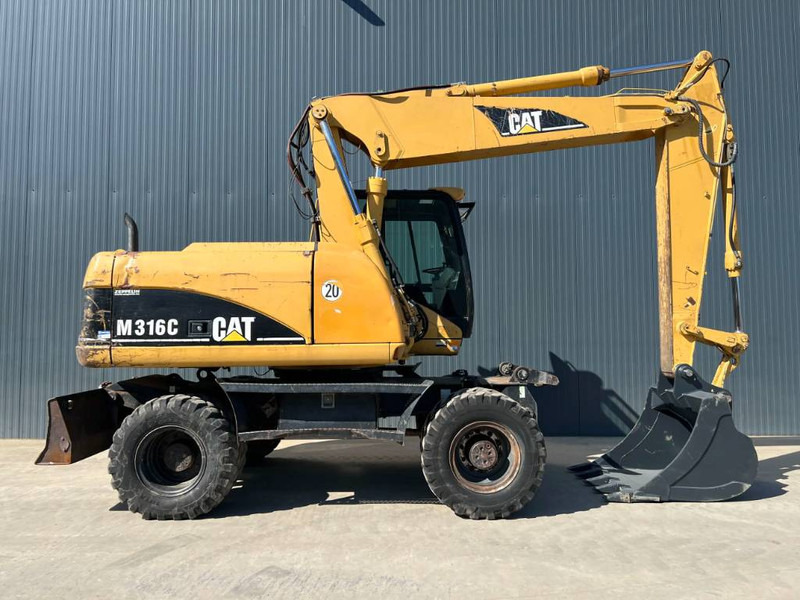 Excavadora de ruedas Cat M316C: foto 6