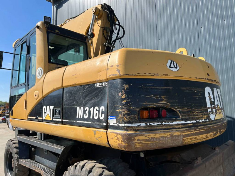 Excavadora de ruedas Cat M316C: foto 8