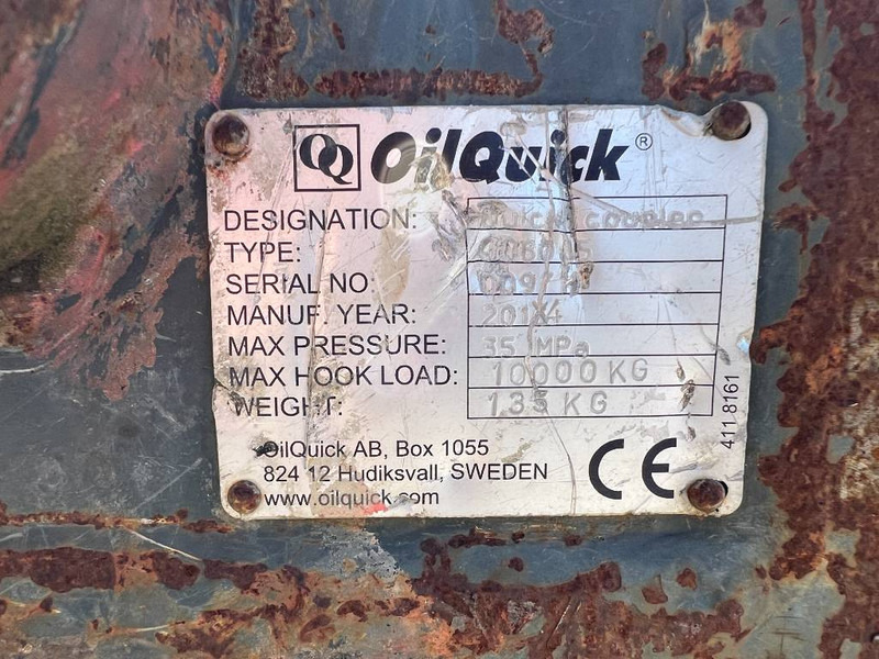 Acoplamiento rápido para Maquinaria de construcción OilQuick OQ60 - 311F / 313F / 315F: foto 16