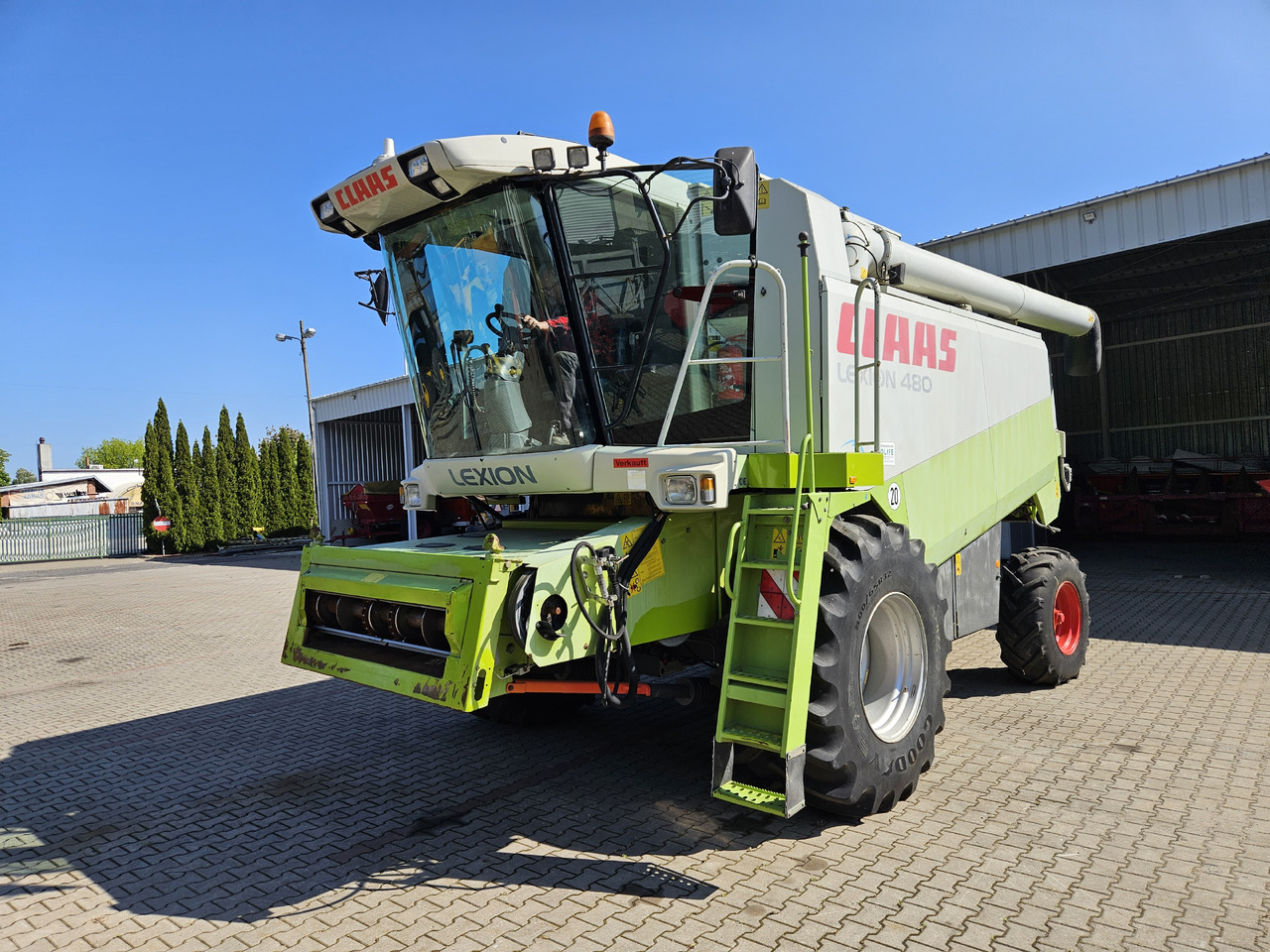 Claas Lexion 480 - Cosechadora de granos: foto 2 Claas Lexion 480 - Cosechadora de granos: foto 2