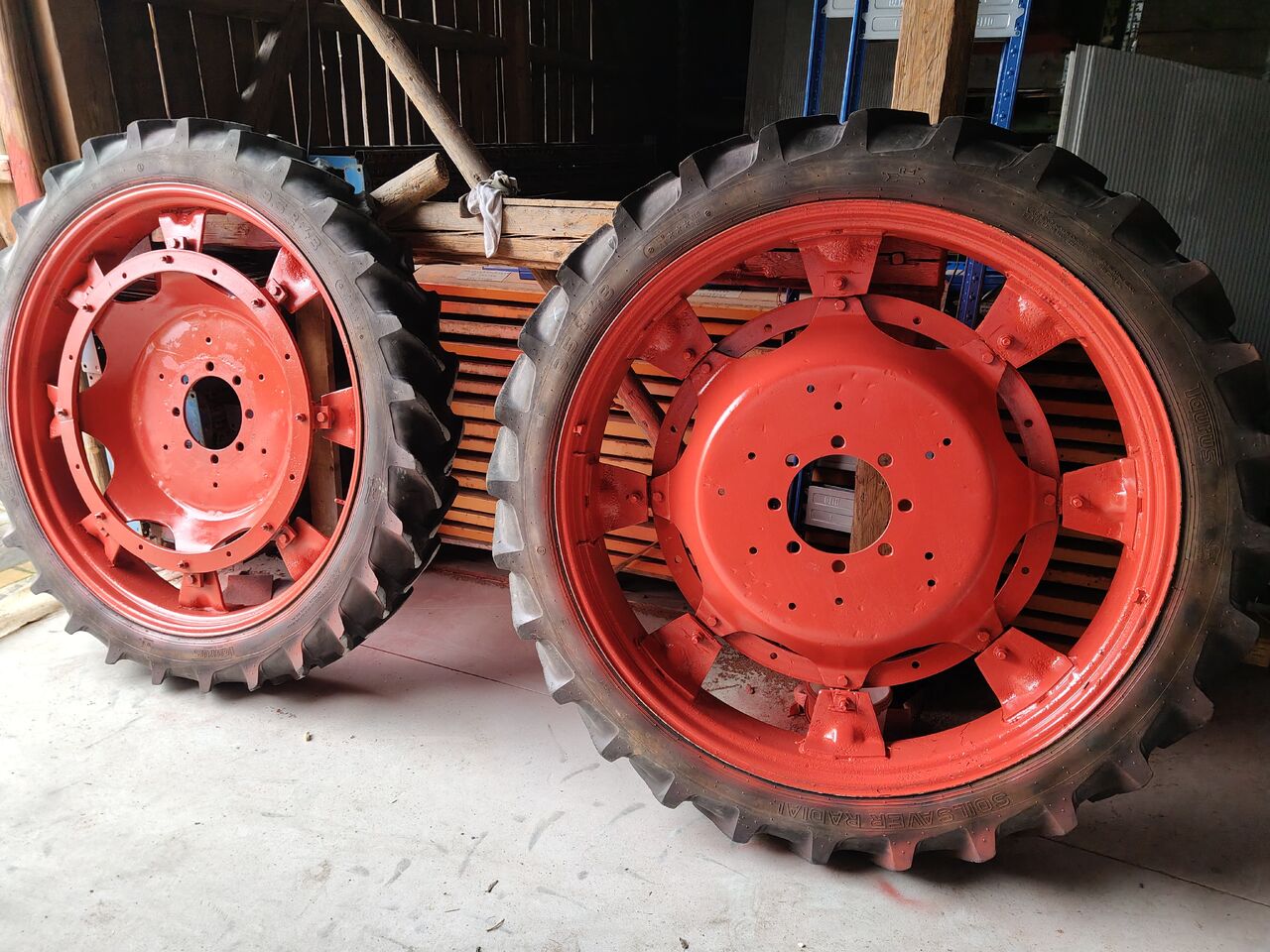 Kleber, Taurus 11.2 R32 (270/95 R32), 9.5 R48 - Rueda completa para Maquinaria agrícola: foto 5 Kleber, Taurus 11.2 R32 (270/95 R32), 9.5 R48 - Rueda completa para Maquinaria agrícola: foto 5