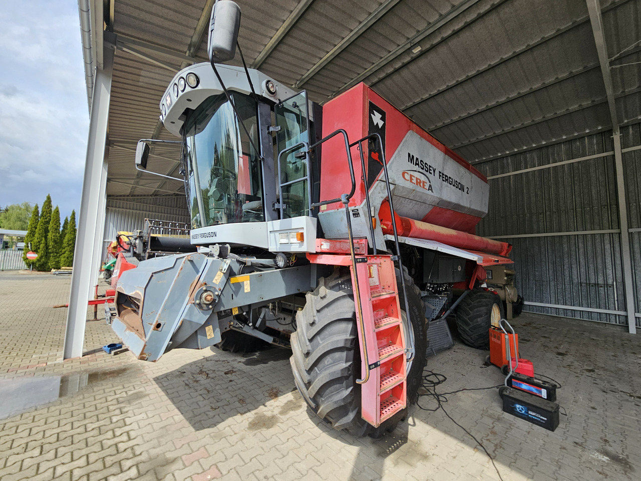 Cosechadora de granos Massey Ferguson Cerea: foto 1