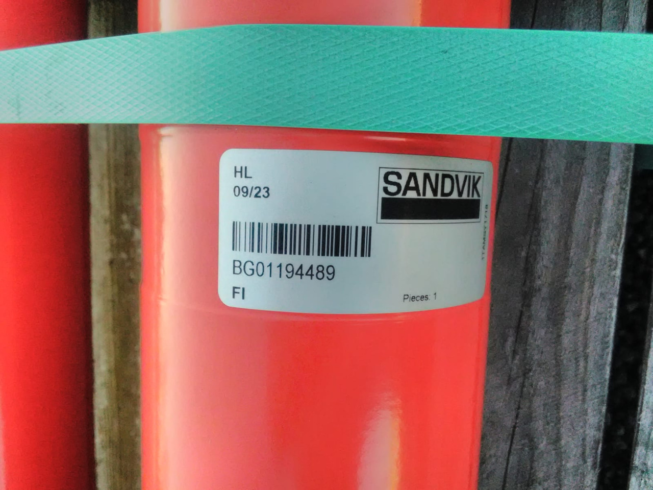 SANDVIK BG01194489 - Cilindro hidráulico para Perforadora: foto 2 SANDVIK BG01194489 - Cilindro hidráulico para Perforadora: foto 2