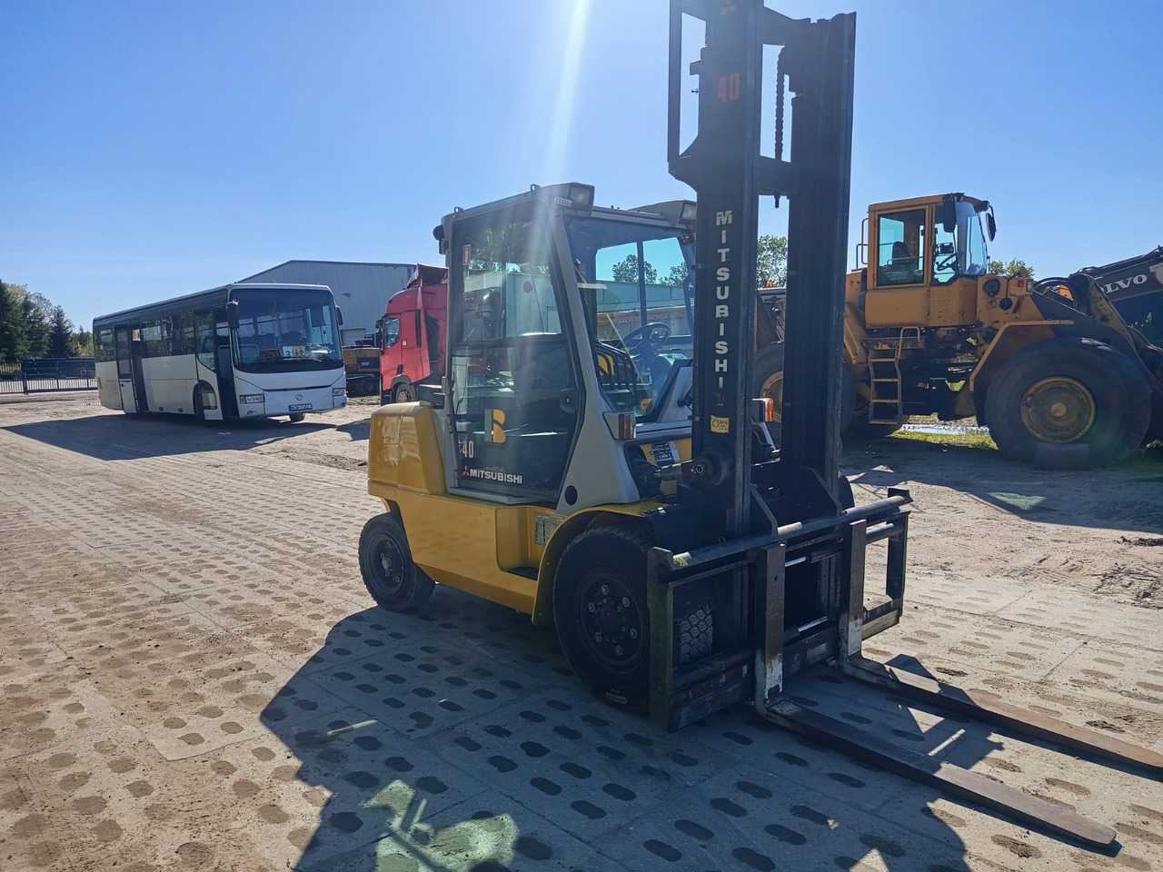 Mitsubishi FD40K - Carretilla elevadora diésel: foto 3 Mitsubishi FD40K - Carretilla elevadora diésel: foto 3