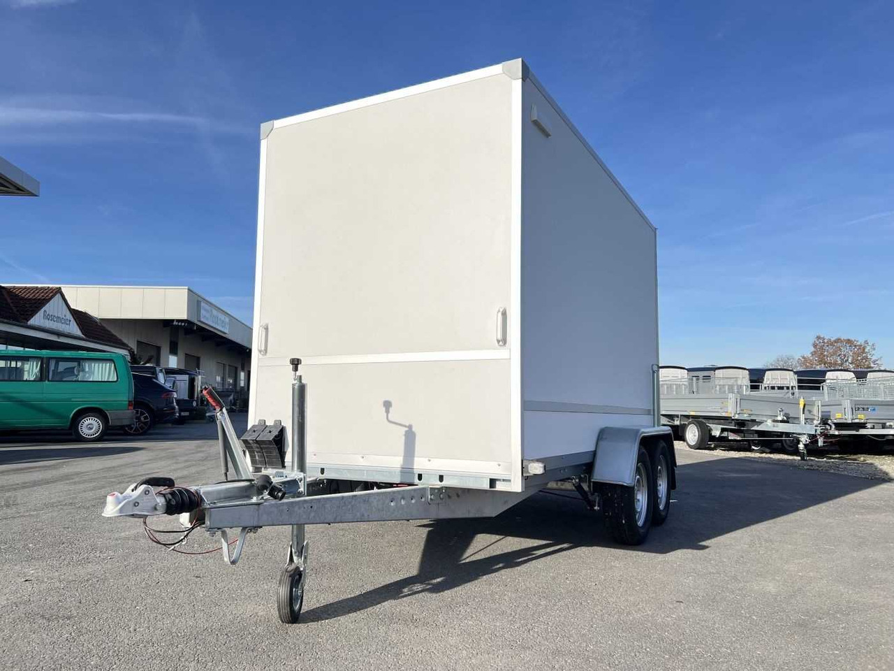 Remolque caja cerrada nuevo BLYSS F2030HTD Rampe + Seitentür Kofferanhänger: foto 25