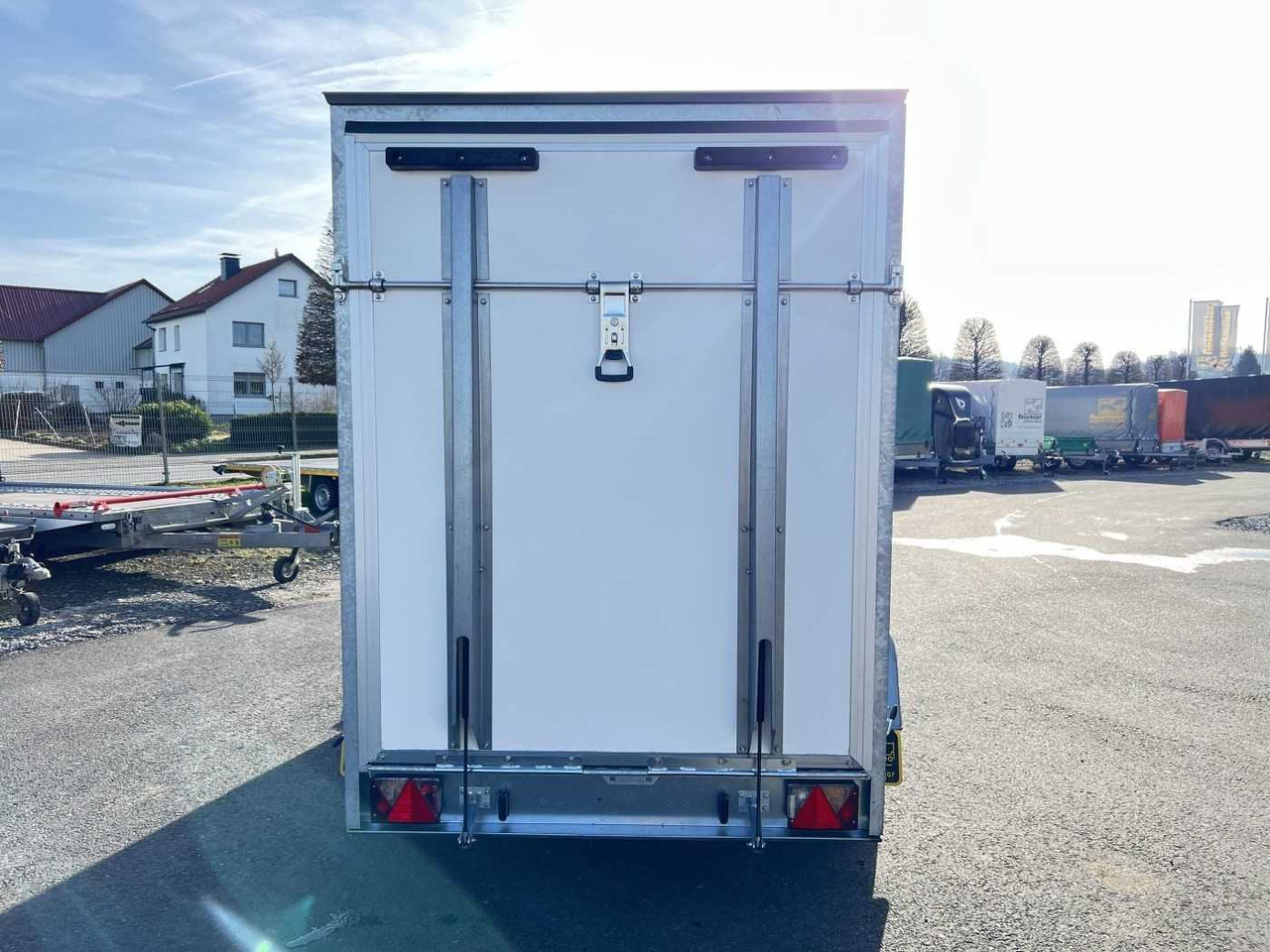 Remolque caja cerrada nuevo BLYSS F2030HTD Rampe + Seitentür Kofferanhänger: foto 14