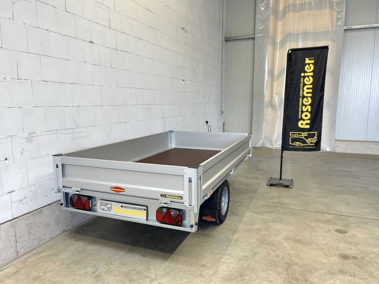 BOECKMANN HL-AL 2514/135 Eco Hochlader - Remolque de coche: foto 4 BOECKMANN HL-AL 2514/135 Eco Hochlader - Remolque de coche: foto 4