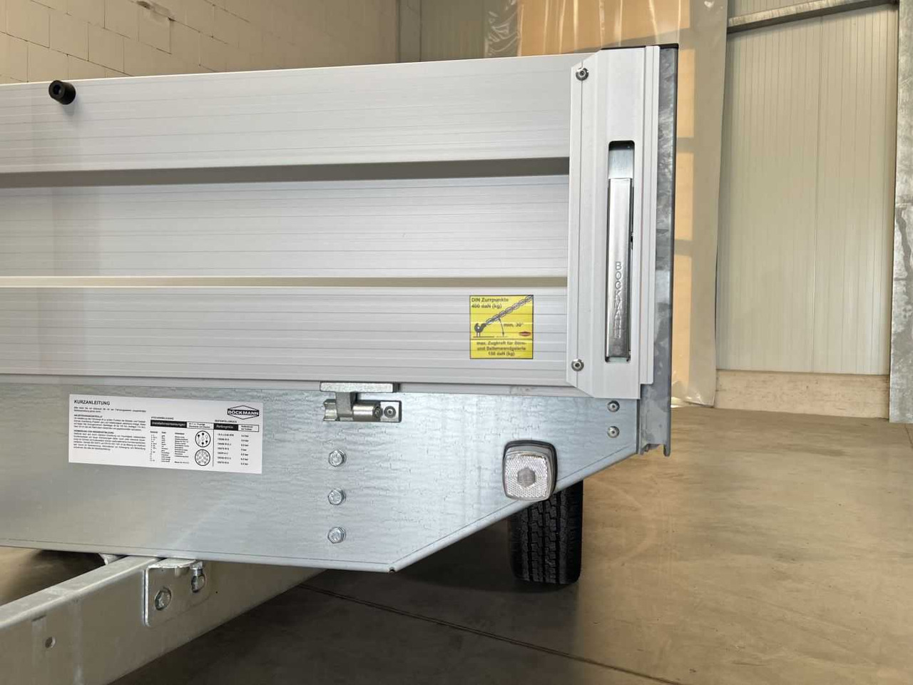 Remolque plataforma/ Caja abierta nuevo BOECKMANN HL-AL 3218/20 F ECO XXL Hochlader: foto 15