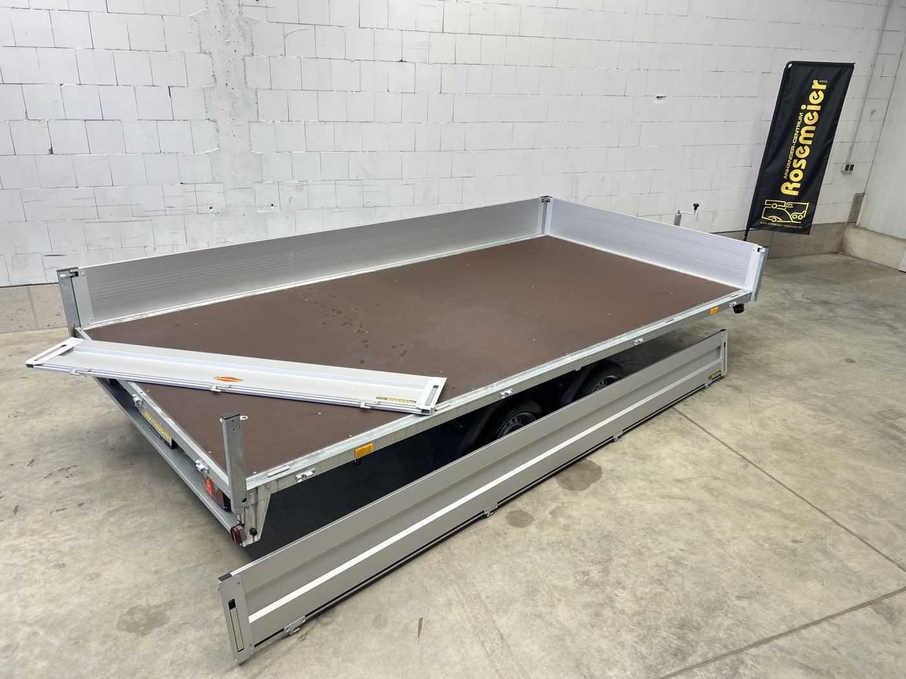 Remolque plataforma/ Caja abierta nuevo BOECKMANN HL-AL 4121/35 F Eco Hochlader: foto 10