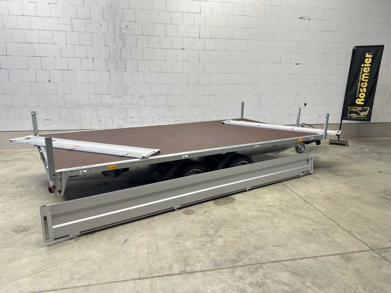 Remolque plataforma/ Caja abierta nuevo BOECKMANN HL-AL 4121/35 F Eco Hochlader: foto 9