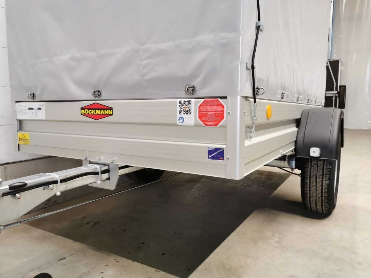Leasing de BOECKMANN TL-AL 2513/135 Eco XXL Plane Kastenanhänger gebr BOECKMANN TL-AL 2513/135 Eco XXL Plane Kastenanhänger gebr: foto 14