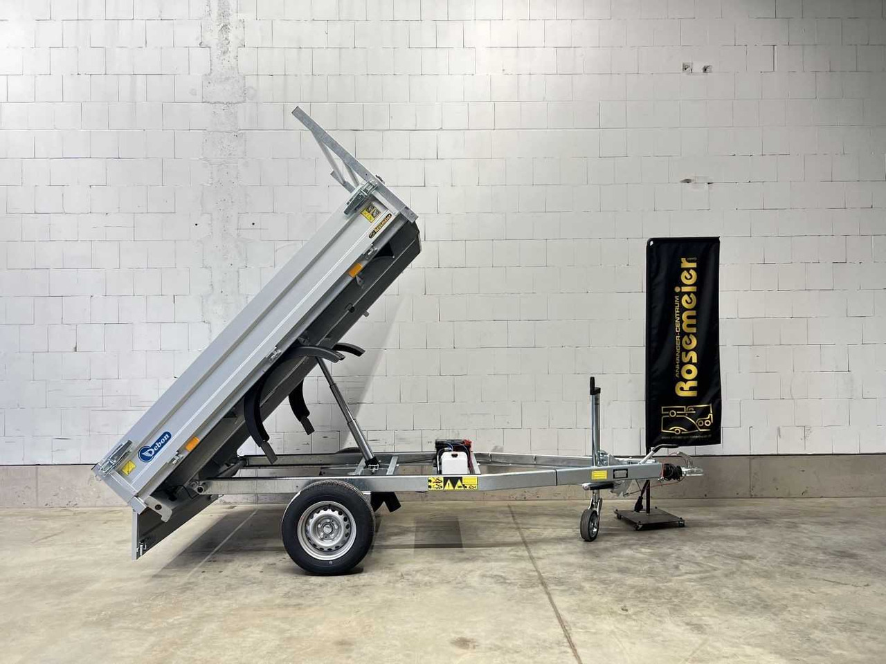 CHEVAL LIBERTE DEBON PW0E Lux 1500 Rückwärtskipper - Remolque volquete: foto 1 CHEVAL LIBERTE DEBON PW0E Lux 1500 Rückwärtskipper - Remolque volquete: foto 1