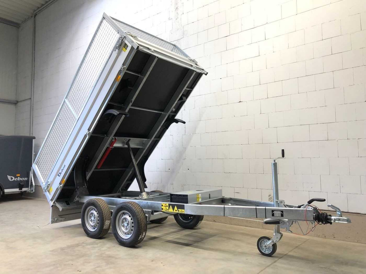 CHEVAL LIBERTE DEBON PW1.2E Lux E-Pumpe Gitter Rückwärtskipper - Remolque volquete: foto 5 CHEVAL LIBERTE DEBON PW1.2E Lux E-Pumpe Gitter Rückwärtskipper - Remolque volquete: foto 5