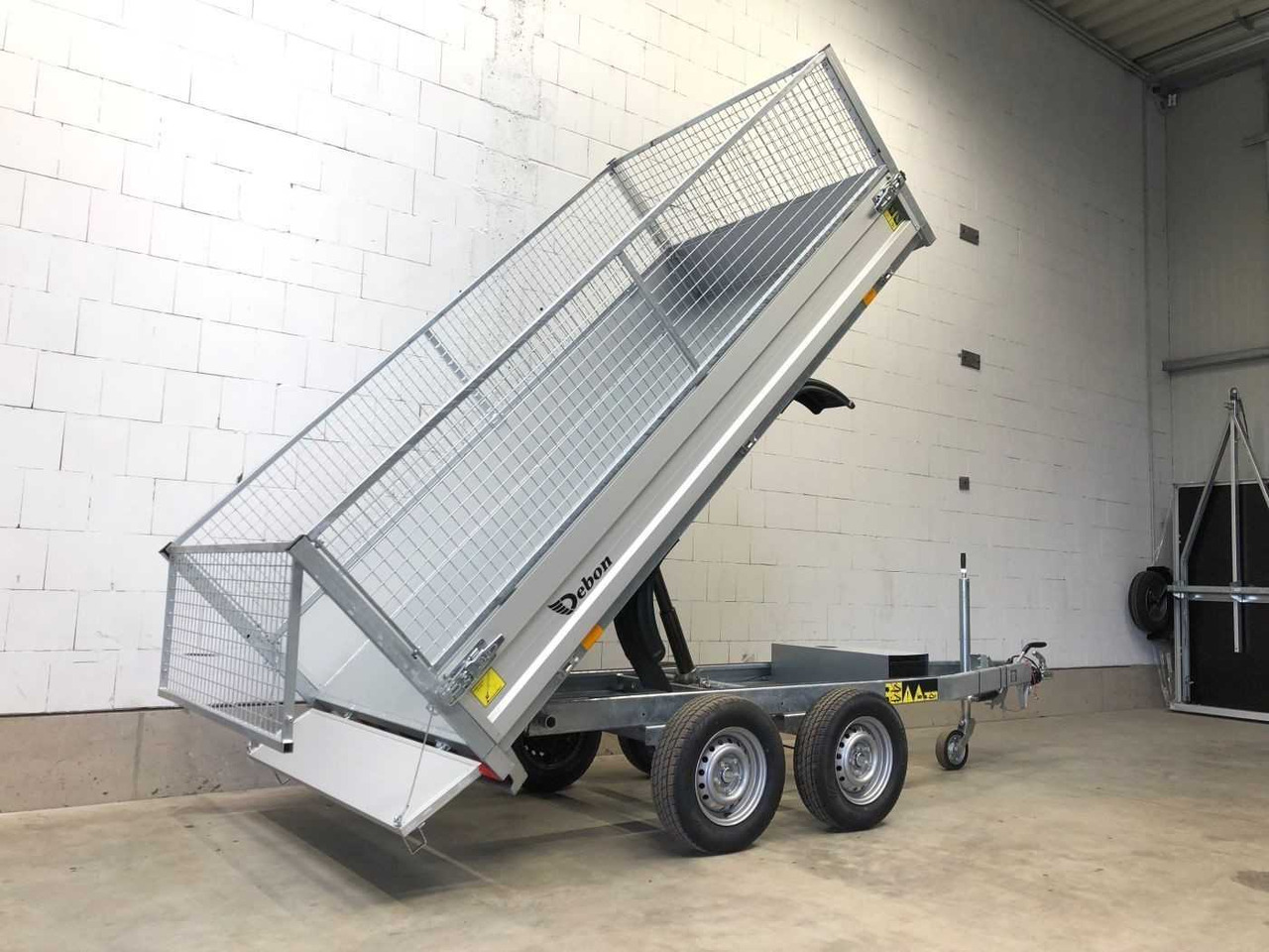 CHEVAL LIBERTE DEBON PW1.2E Lux E-Pumpe Gitter Rückwärtskipper - Remolque volquete: foto 2 CHEVAL LIBERTE DEBON PW1.2E Lux E-Pumpe Gitter Rückwärtskipper - Remolque volquete: foto 2