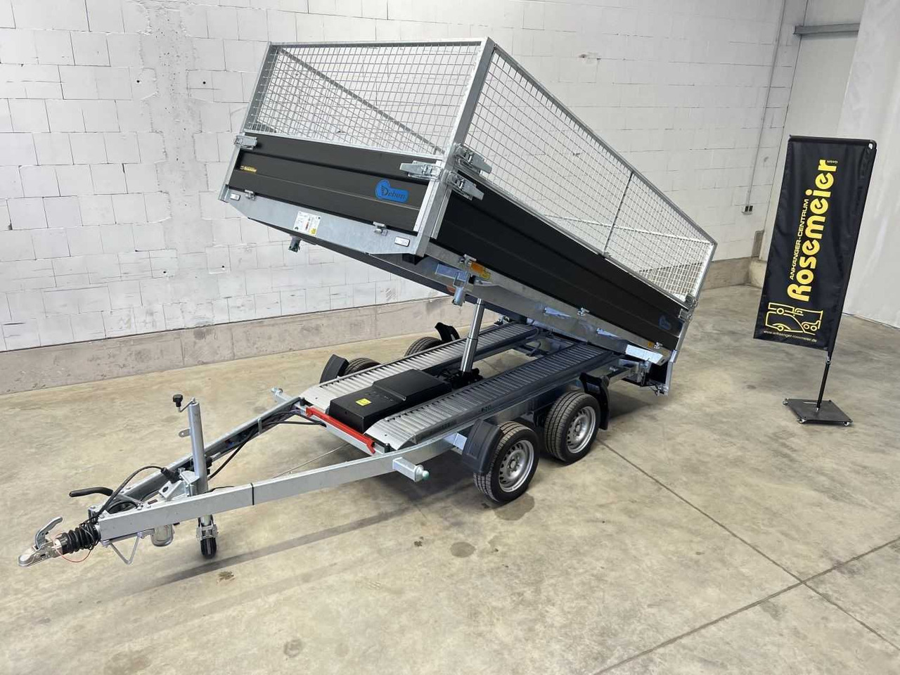 Remolque volquete nuevo CHEVAL LIBERTE DEBON PW3.3E Black Rampen Gitter Dreiseitenkipper: foto 29