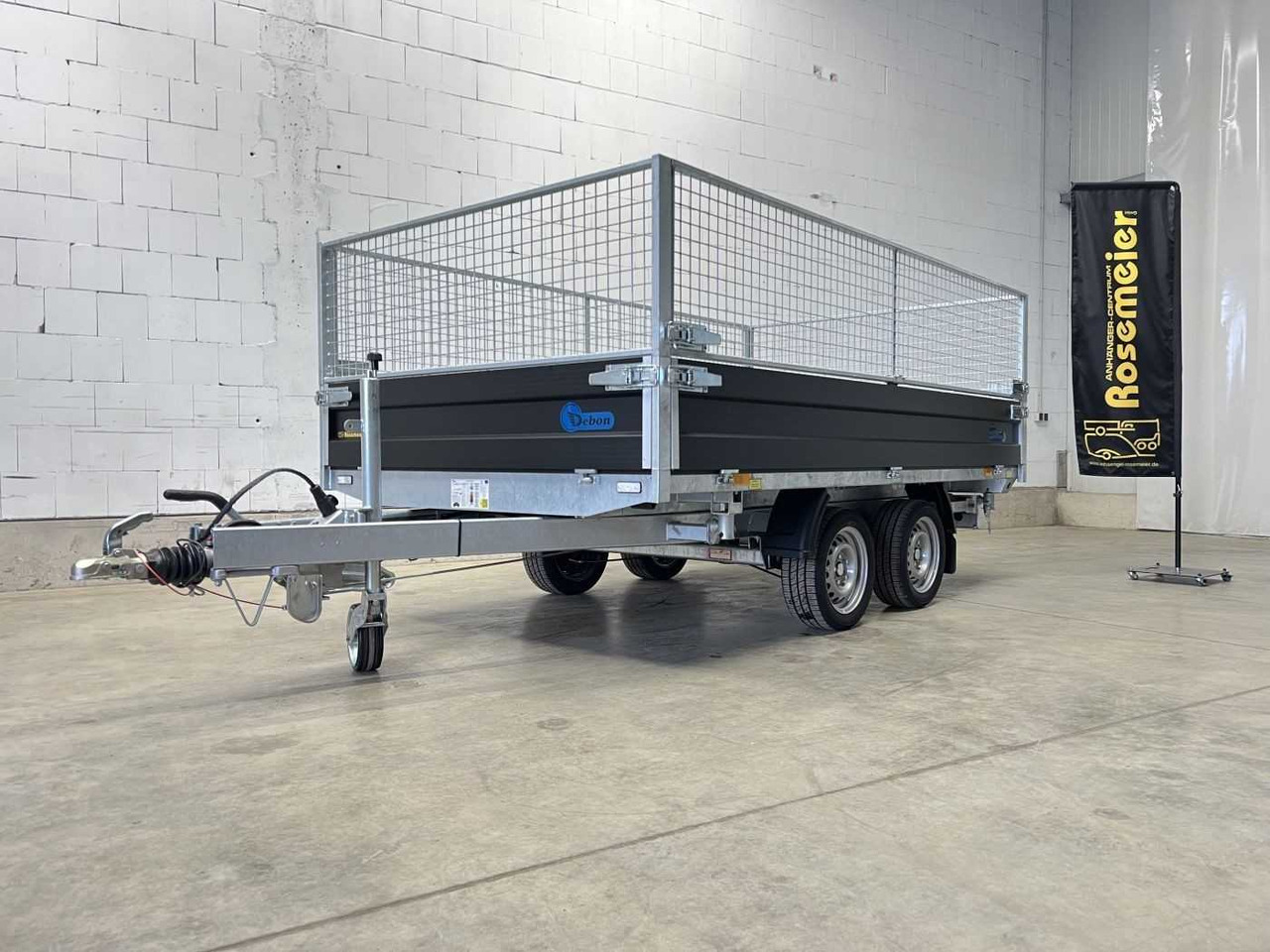 Remolque volquete nuevo CHEVAL LIBERTE DEBON PW3.3E Black Rampen Gitter Dreiseitenkipper: foto 30