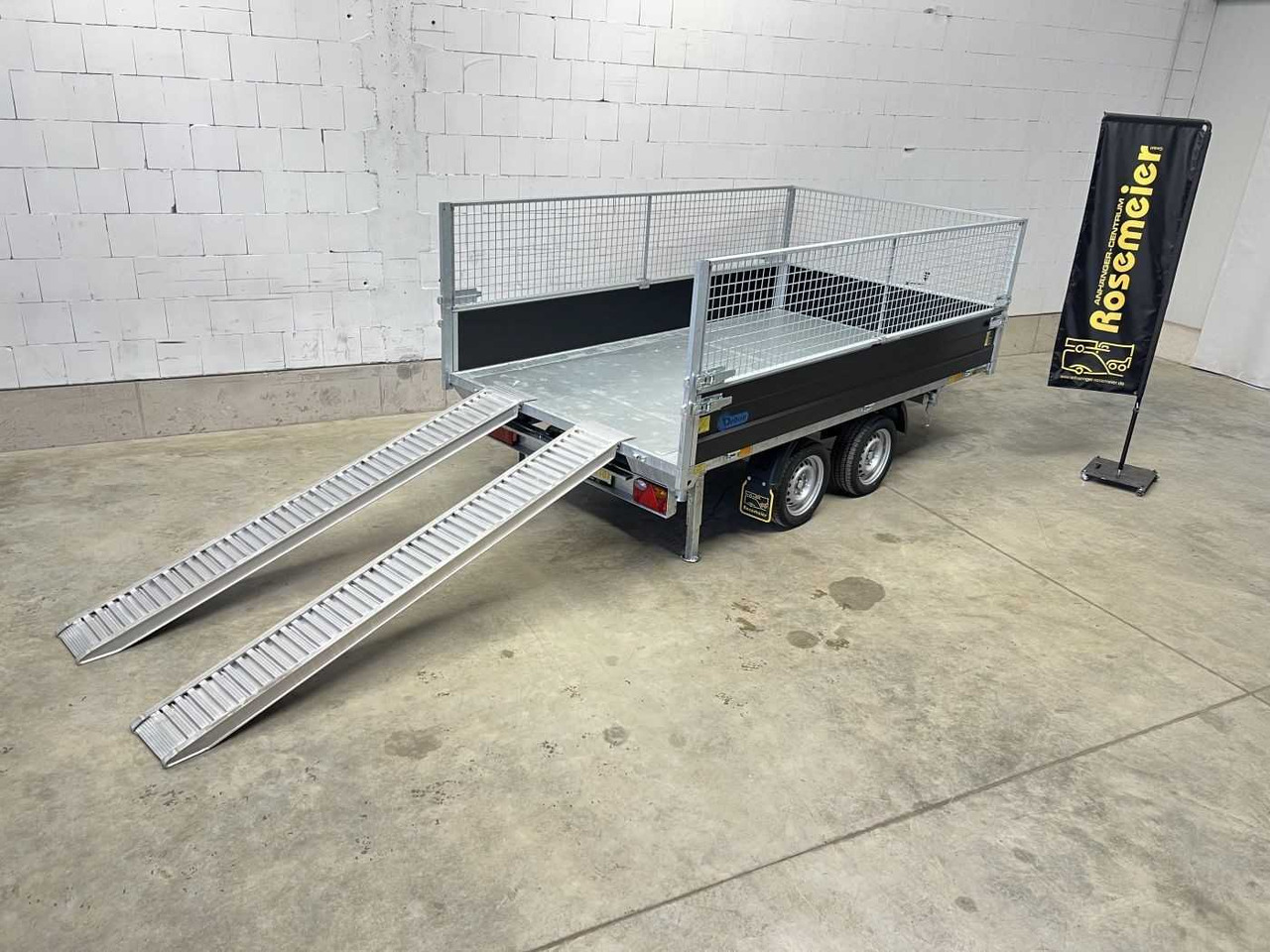 Remolque volquete nuevo CHEVAL LIBERTE DEBON PW3.3E Black Rampen Gitter Dreiseitenkipper: foto 19
