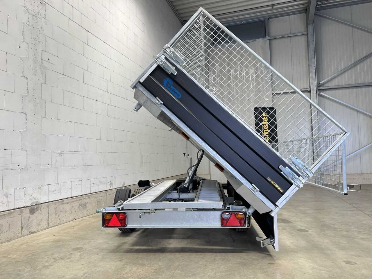 Remolque volquete nuevo CHEVAL LIBERTE DEBON PW3.3E Black Rampen Gitter Dreiseitenkipper: foto 12