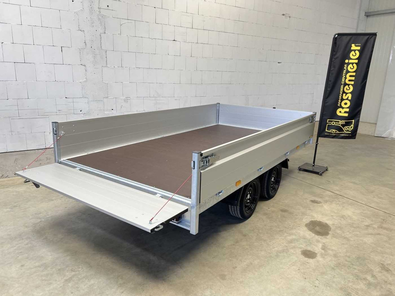 Remolque plataforma/ Caja abierta nuevo HAPERT Azure H-2 Hochlader: foto 7